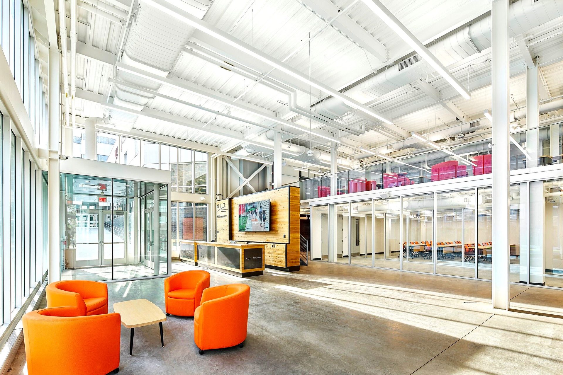 NJIT Makerspace interior